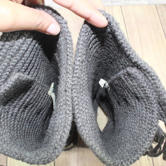 UGG Australia Gray Knit Sweater Classic Cardy Tall Boots Size US 7 - Picture 6 of 12